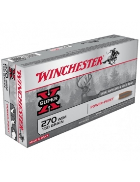 Winchester 270 WSM power max bonded 130gr