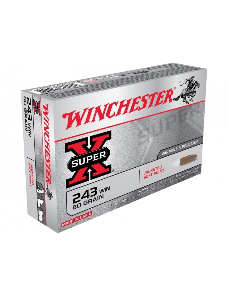 Winchester 243 power max bonded 100gr