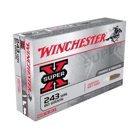 Winchester 243 power max bonded 100gr