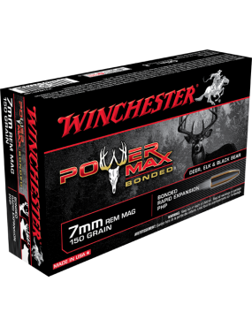 Munitions Winchester 7MM REM power max 150 gr