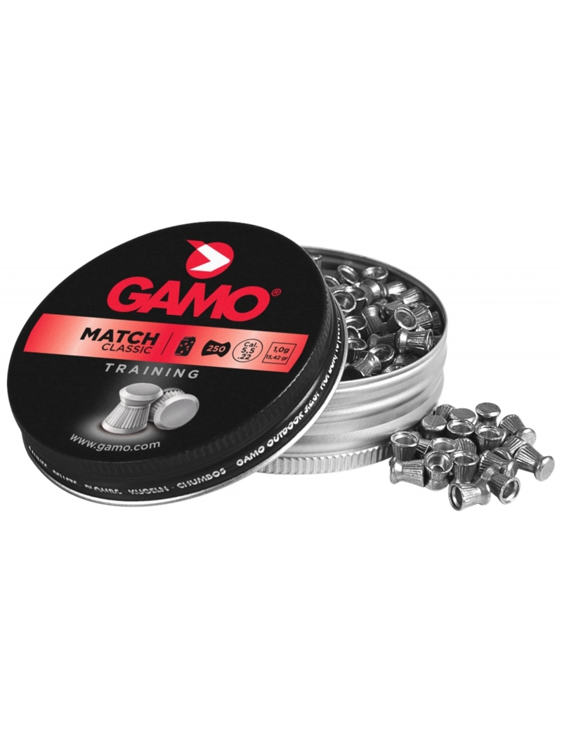 Plombs Gamo Match classic 5,5 mm