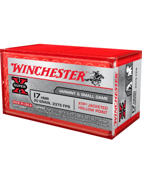 Munitions Winchester 17 HMR JHP