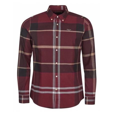 Chemise Barbour Iceloch Winter red