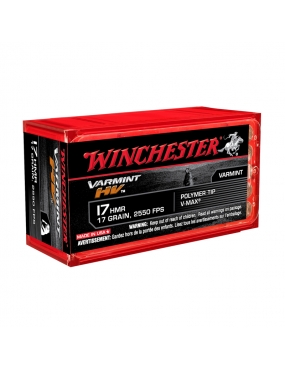 Munitions Winchester 17 HMR...